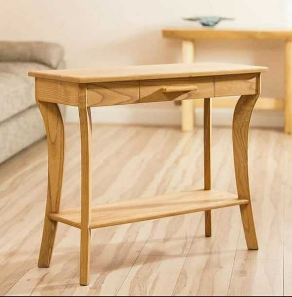Meja Counsuol Minimalis, Furniture Jepara, Arlika Wood, Arlikawood, Arlika Wood Furniture, Mebel Jepara